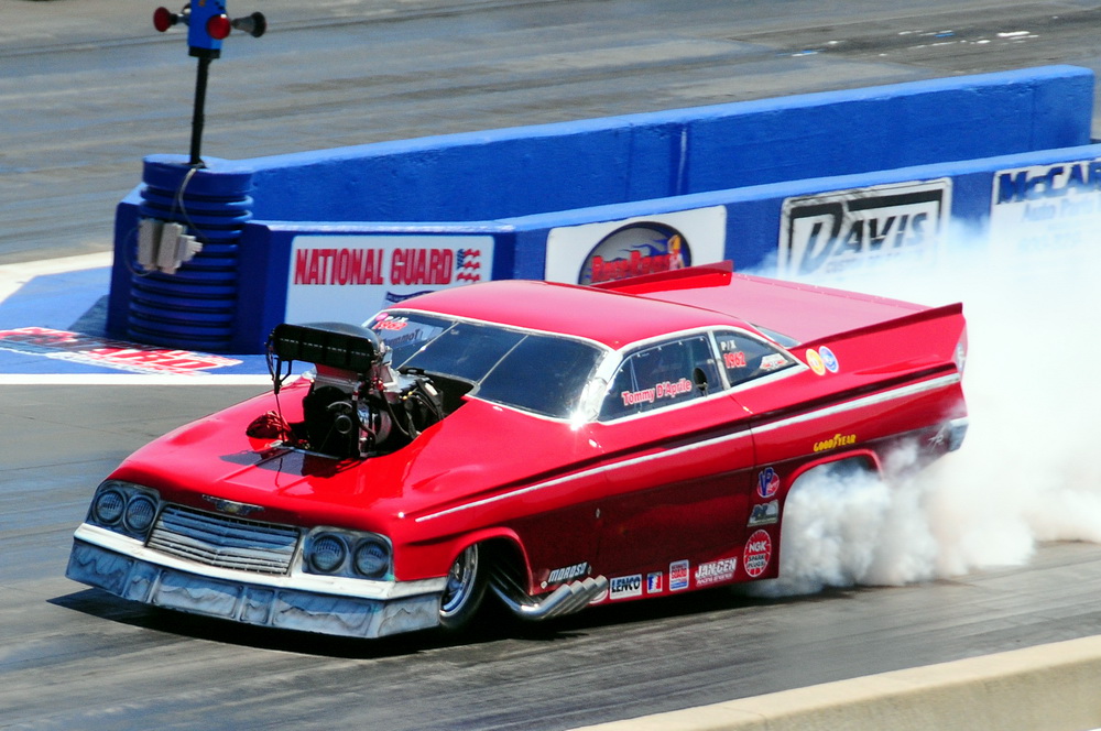 Steven Bush has driven a Top Dragster in IHRA competition and made laps to ...