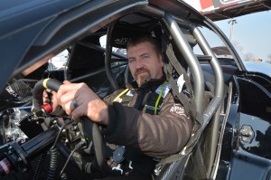 Keith Berry in car