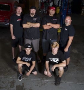 Daddy Dave, Murder Nova, Big Chief, Chuck, AZN and Farmtruck gathered at Midwest Street Cars in Oklahoma City for their DI cover shoot. 