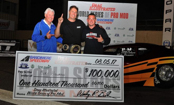 Bowman Conquers ‘The Mountain’ To Win $100,000 World Series Of Pro Mod ...