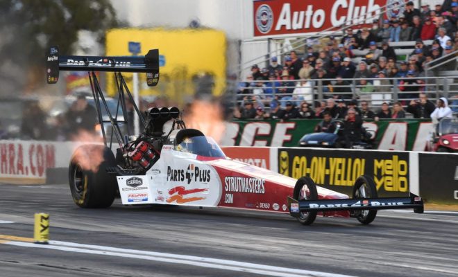 Top Fuel’s Clay Millican Riding High Heading to Denso Spark Plugs NHRA ...