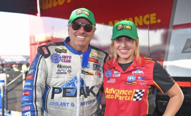 Brittany And John Force Make History At NHRA SpringNationals In Houston ...