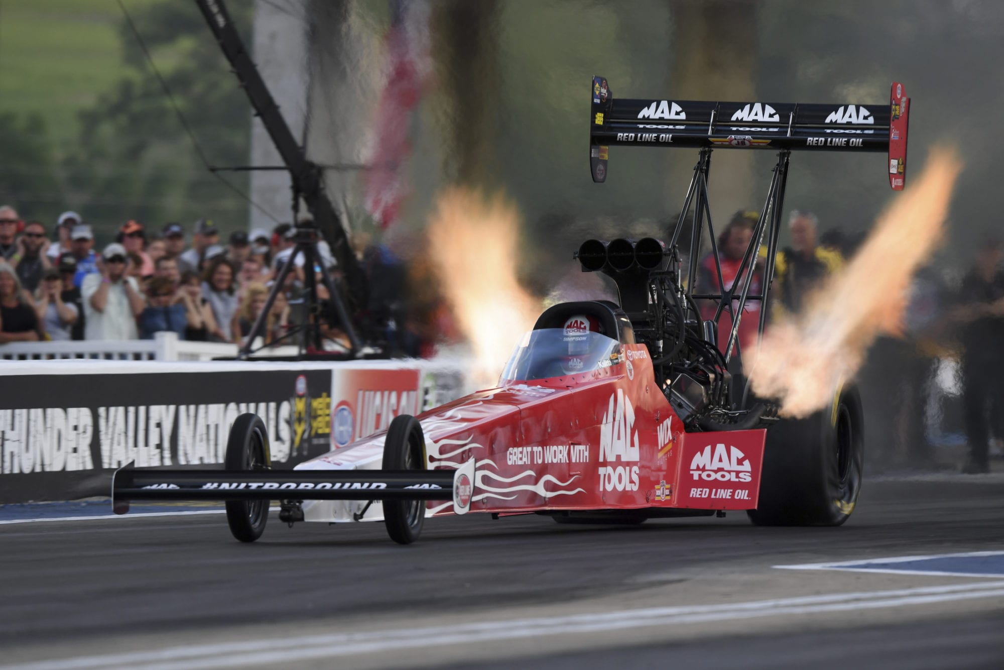 J. Force and Kalitta Lead Early Qualifying At NHRA Thunder Valley ...