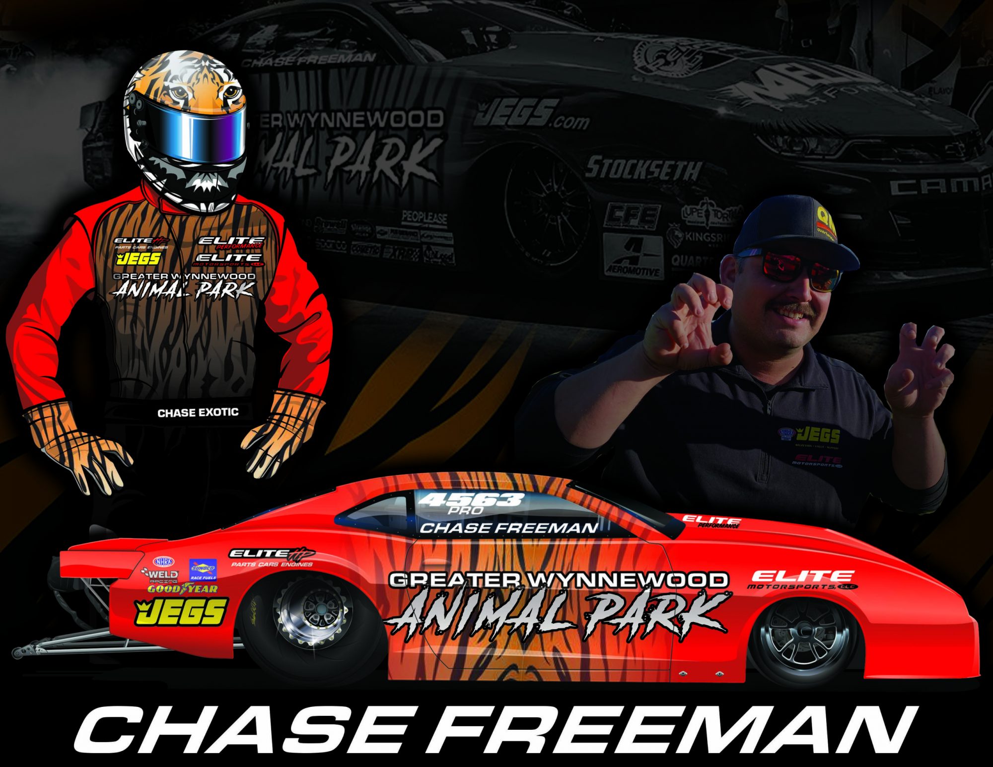 Elite Motorsports' Chase Freeman Set For Pro Stock Debut In Greater  Wynnewood Animal Park Camaro - Drag Illustrated | Drag Racing News,  Opinion, Interviews, Photos, Videos and More