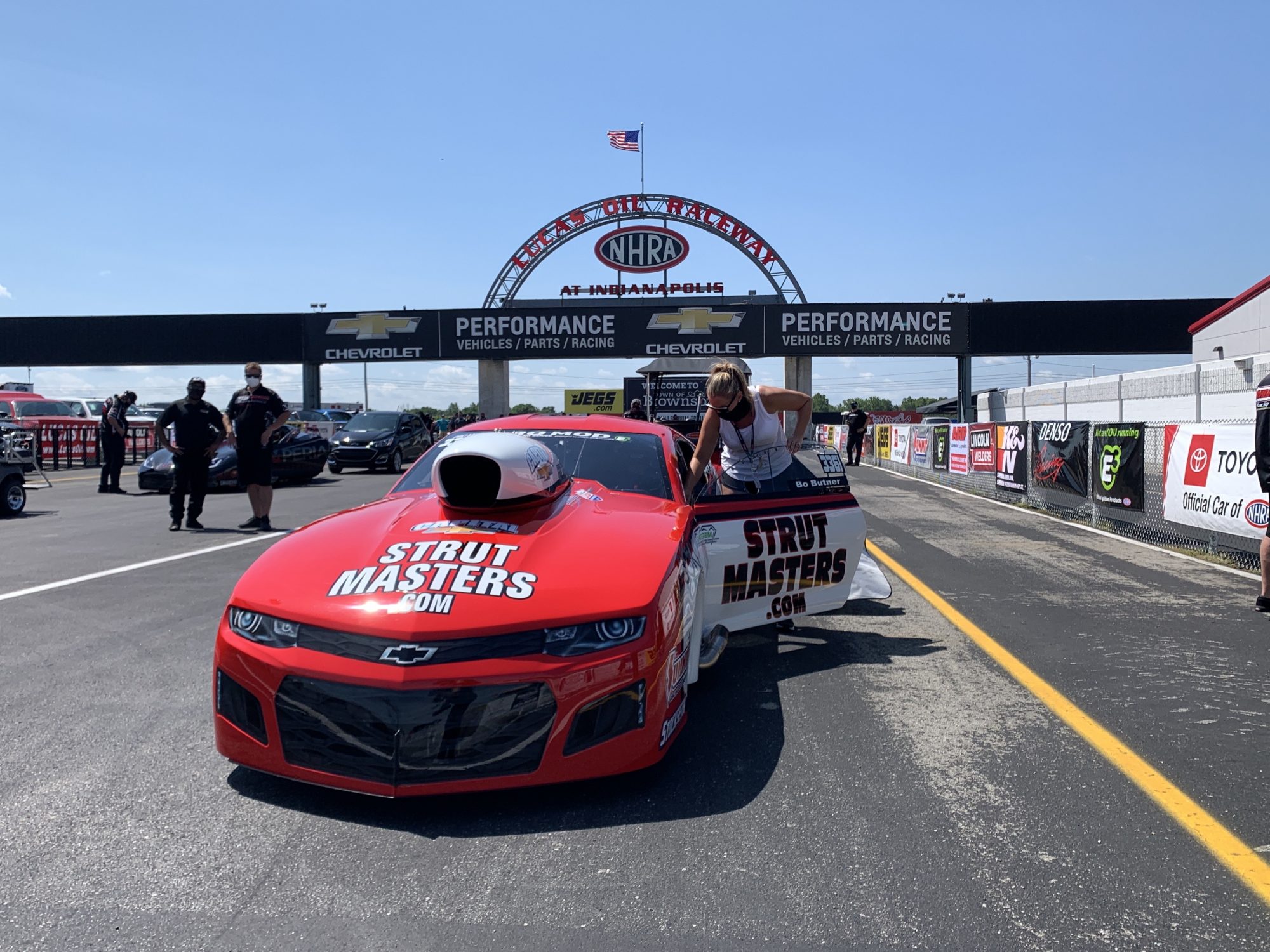 Marcus Butner Pro Mod Bo Butner Scores A Spot to Race Pro Mod on Sunday at NHRA ...