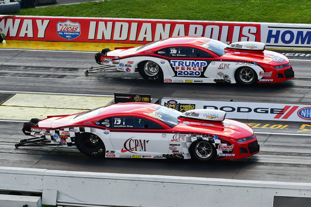 Marcus Butner Pro Mod Gray Tops Butner In All-Musi Final Round At NHRA Pro Mod Race In Indy ...