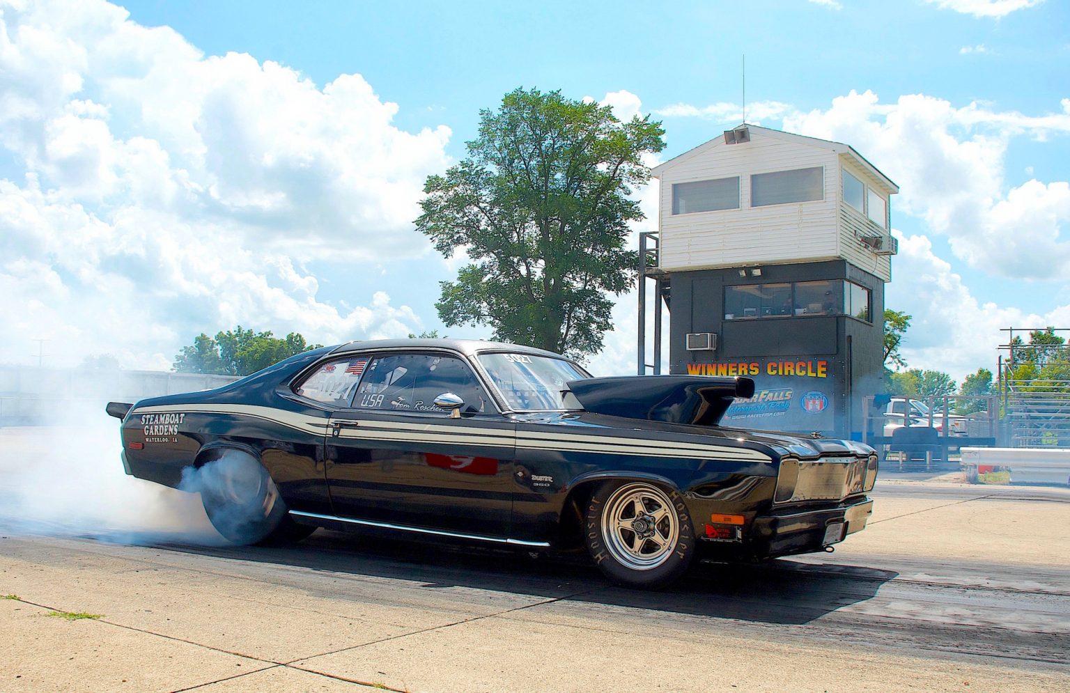 On The Road Cedar Falls Raceway Drag Illustrated