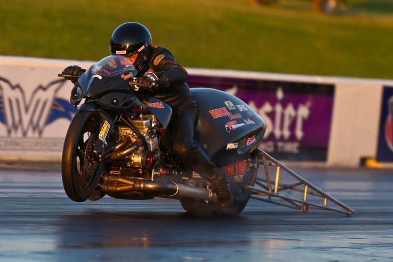 Timblin Chassis Backed Travis Davis Wins PDRA Opener – Drag Bike News