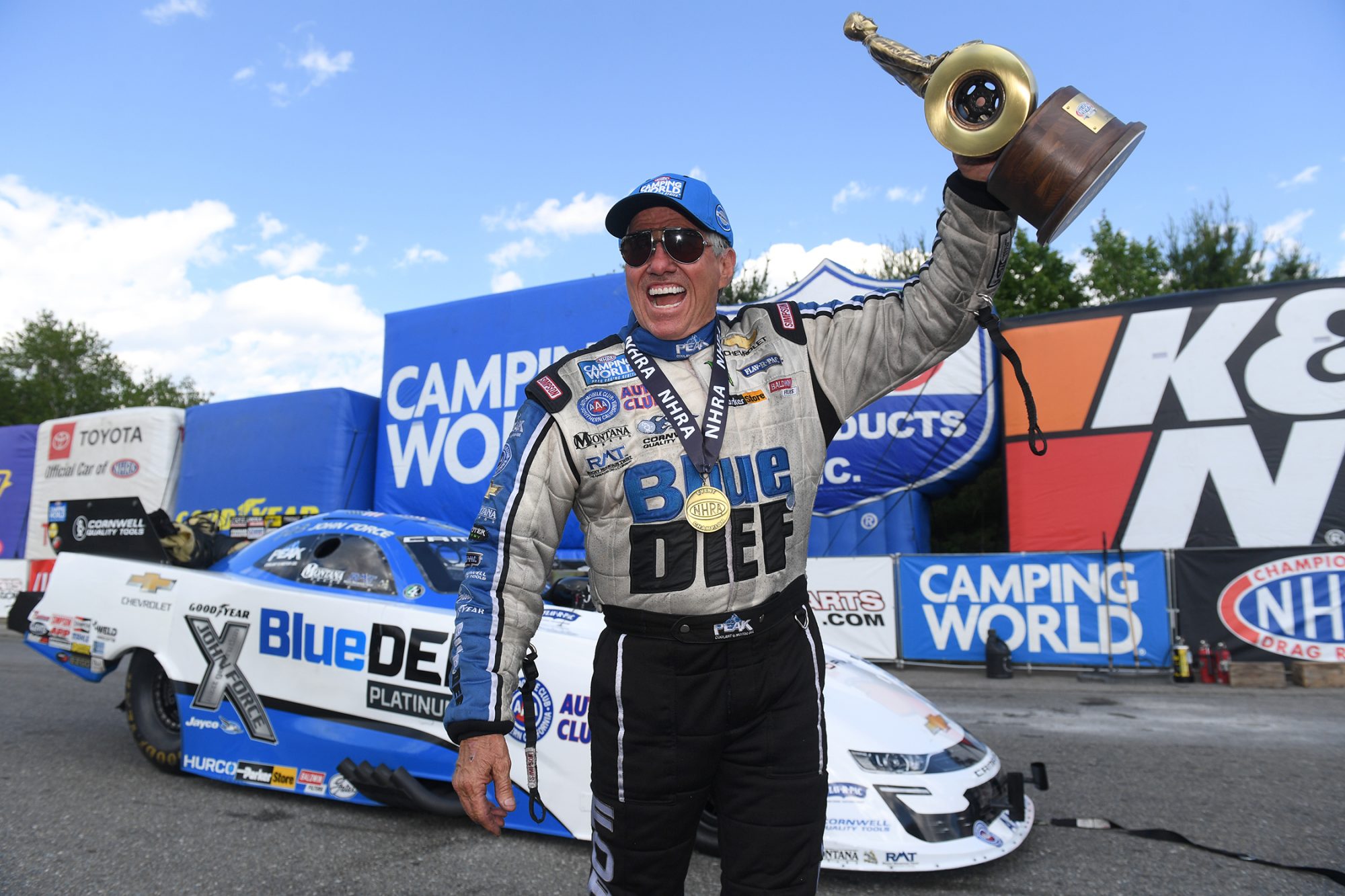 John Force Lands 153rd Career Victory With Triumph At New England