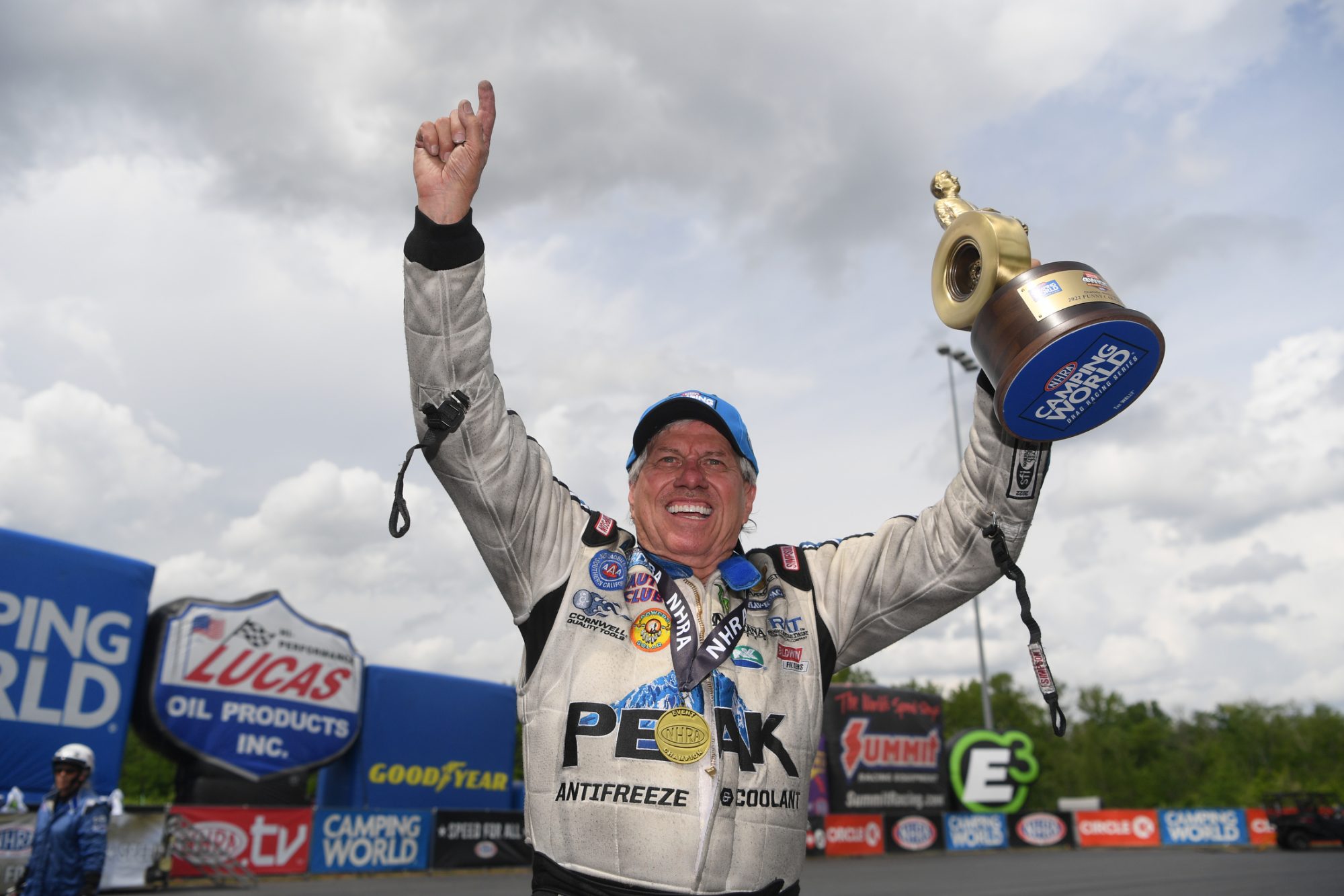 John Force Conquers NHRA Four-Wide Nationals at Charlotte | Drag ...