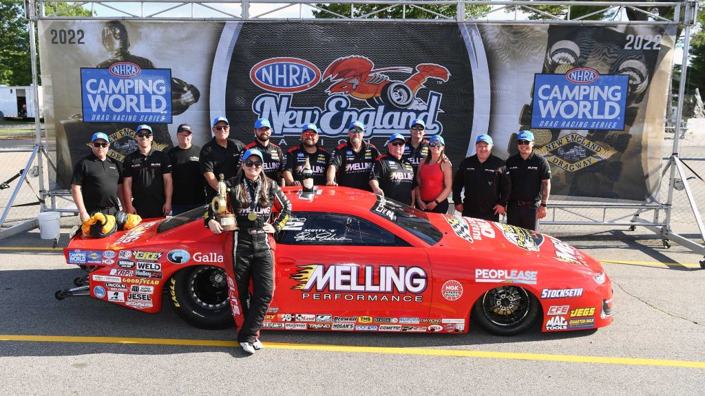 Pro Stock Star Erica Enders Races to Third Consecutive Win at NHRA New