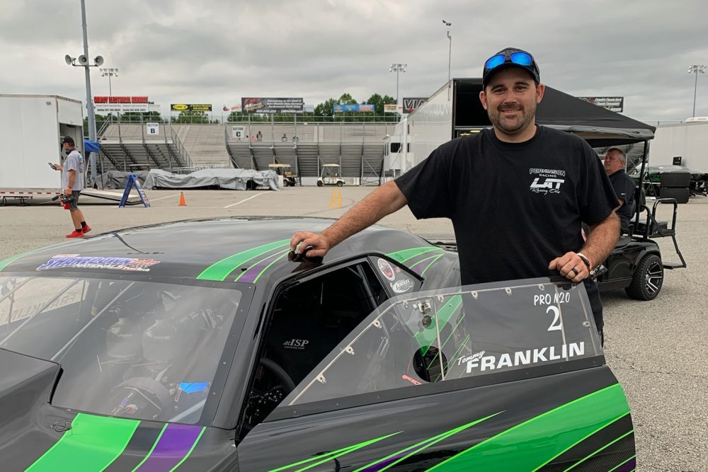 Buddy Perkinson Filling In For Sidelined Tommy Franklin In Pro Nitrous At Maryland Drag