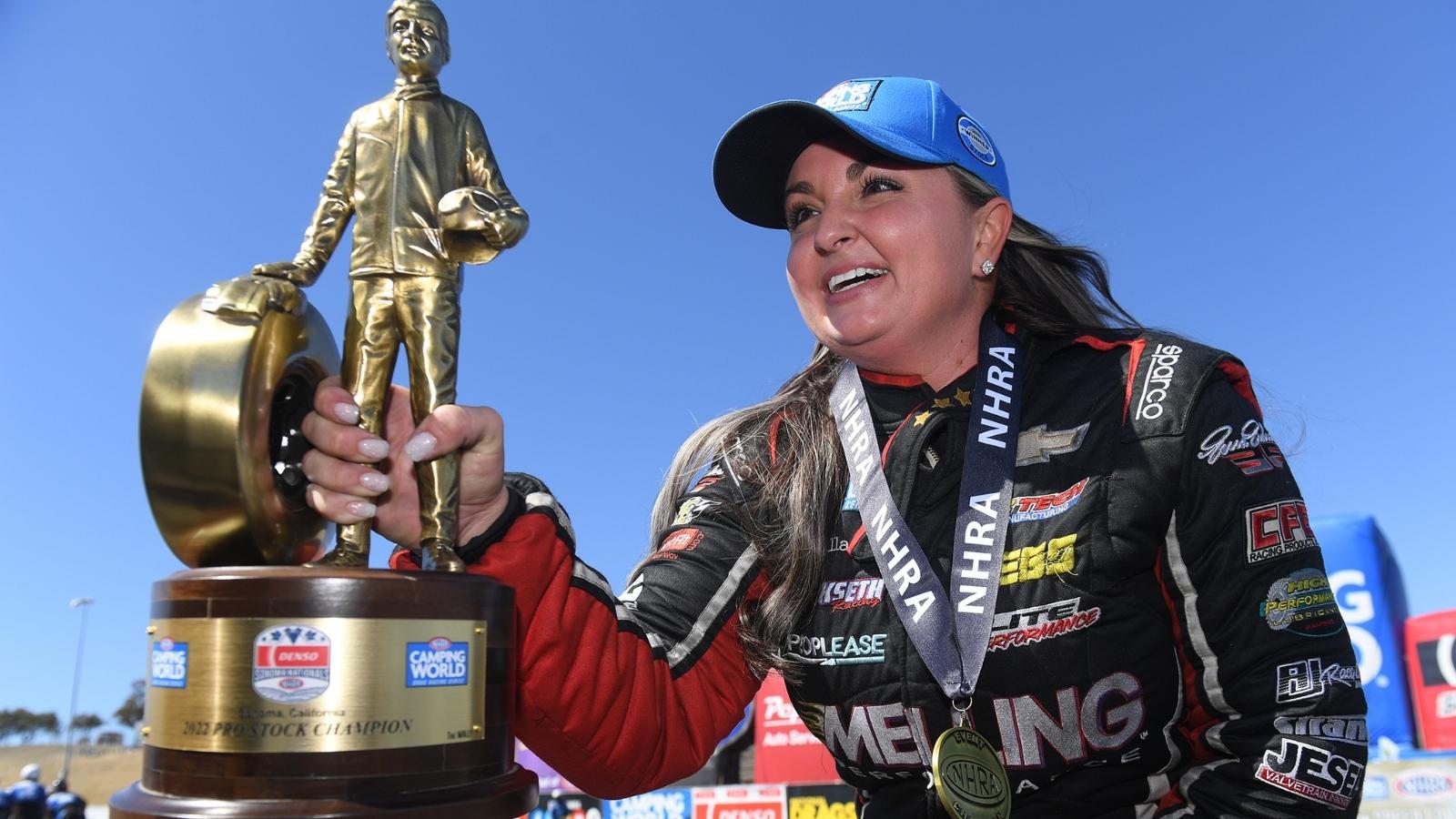 Four-Time World Champion Erica Enders Continues Countdown