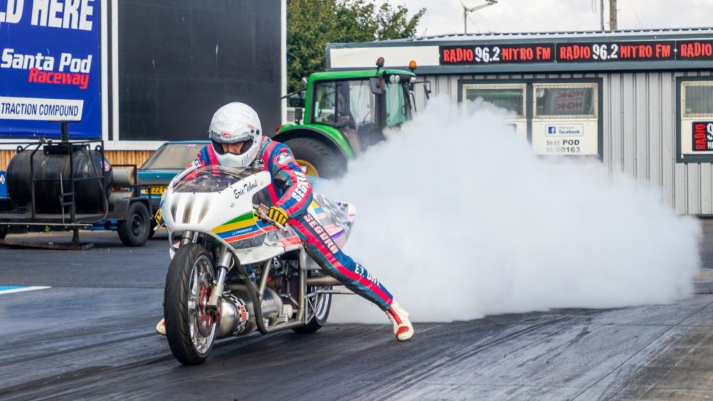 Eric Teboul Clocks Four-Second Quarter-Mile on Two Wheels | Drag