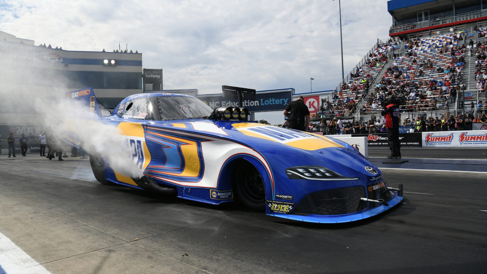 Ron Capps Wins NHRA Carolina Nationals; Moves into Second in Funny Car