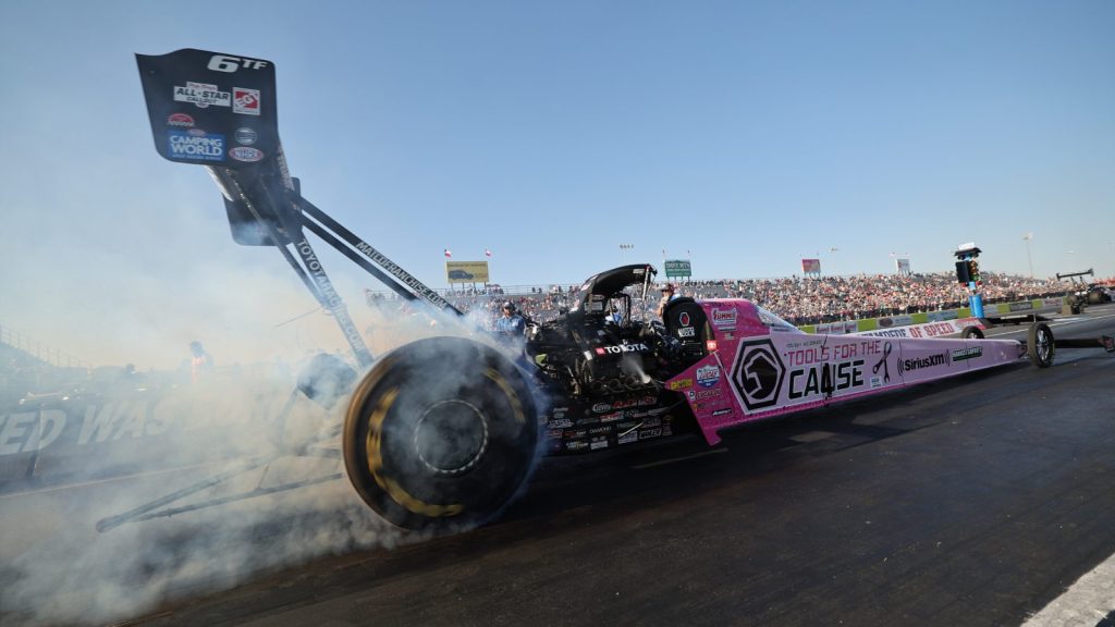 Antron Brown Jumps to Third in Top Fuel Points with Semifinal Finish at