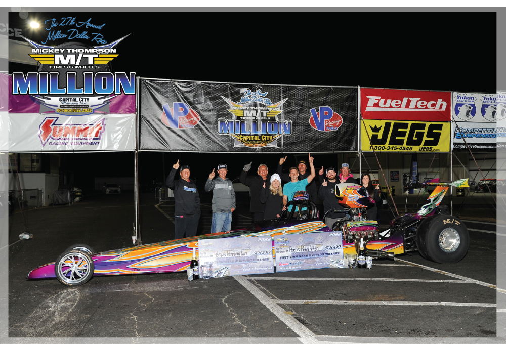 Smith Racing Pennington Peeps Pennington Wins on Final Day of Million Dollar Drag Race | Drag ...