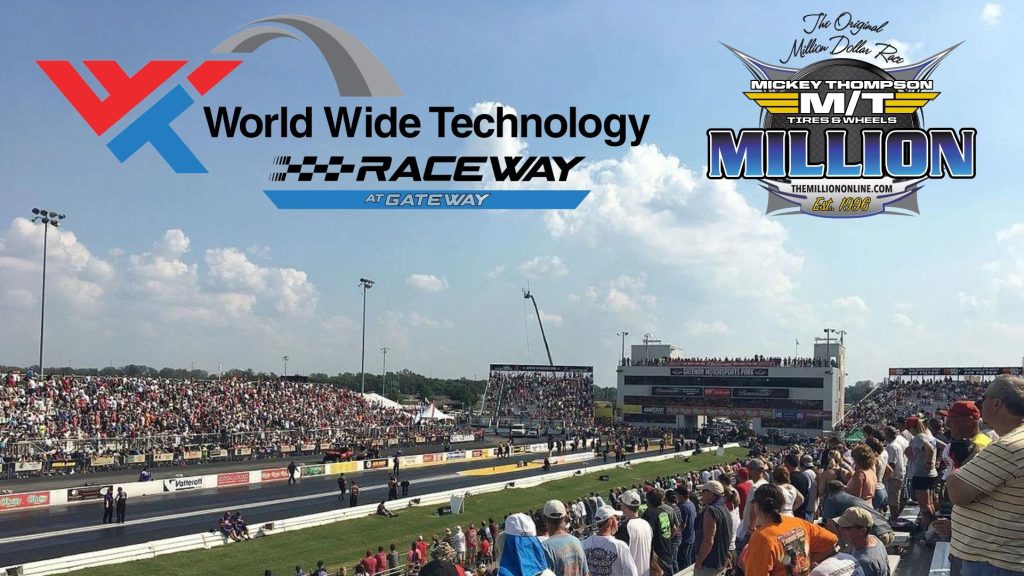 Million Dollar Drag Race Relocates to World Wide Technology Raceway in