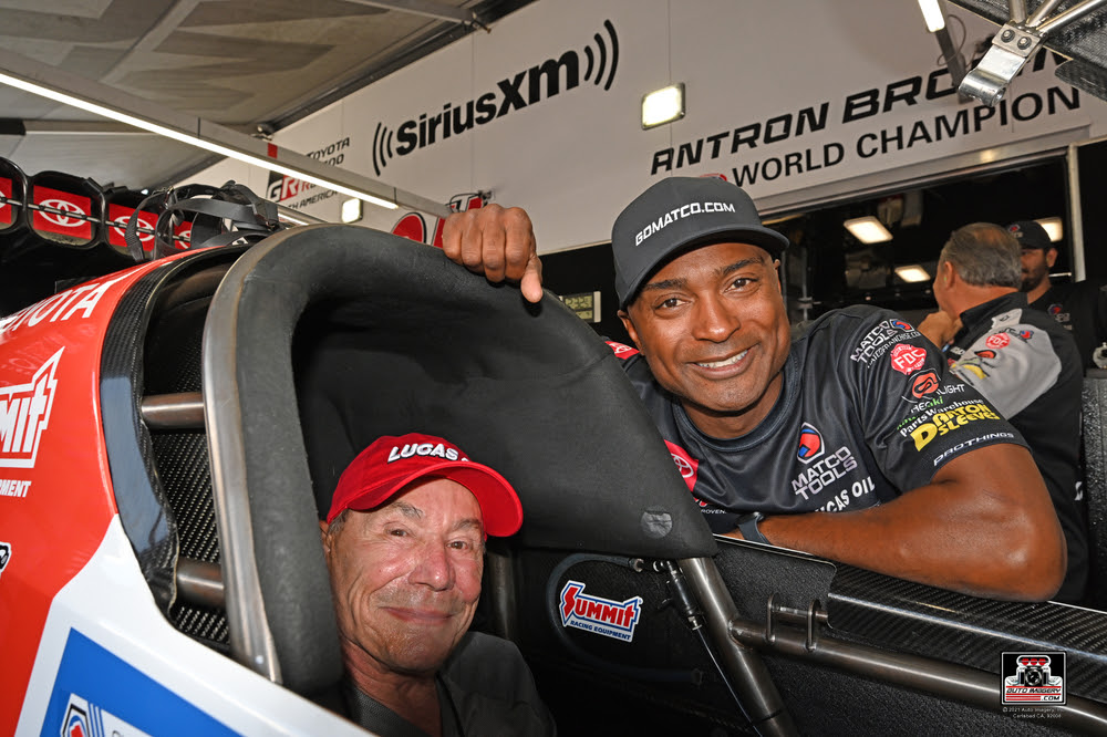 Antron Brown Races To Top Spot On The Mountain Friday Night At NHRA Mile-High  Nationals, Drag Illustrated