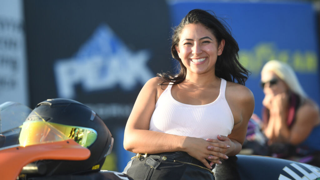 Jianna Evaristo Powers Past 200 MPH Threshold for the First Time at Pep ...