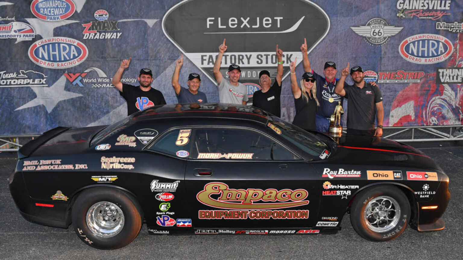 Mark Pawuk Sweeps Nhra Midwest Nationals With First Flexjet Factory 