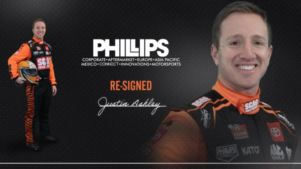 Phillips Extends Partnership with SCAG Racing’s Justin Ashley | Drag ...