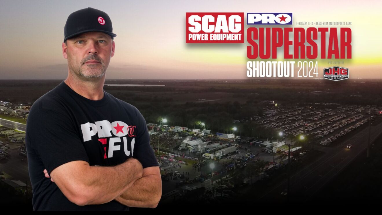 Jerry Tucker Prepares to Roar Into Action at PRO Superstar Shootout ...