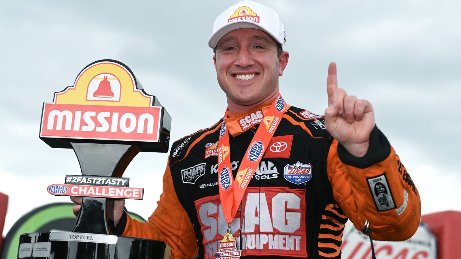 Justin Ashley and SCAG Toyota Team Win Mission #2Fast2Tasty Challenge at zMax Dragway