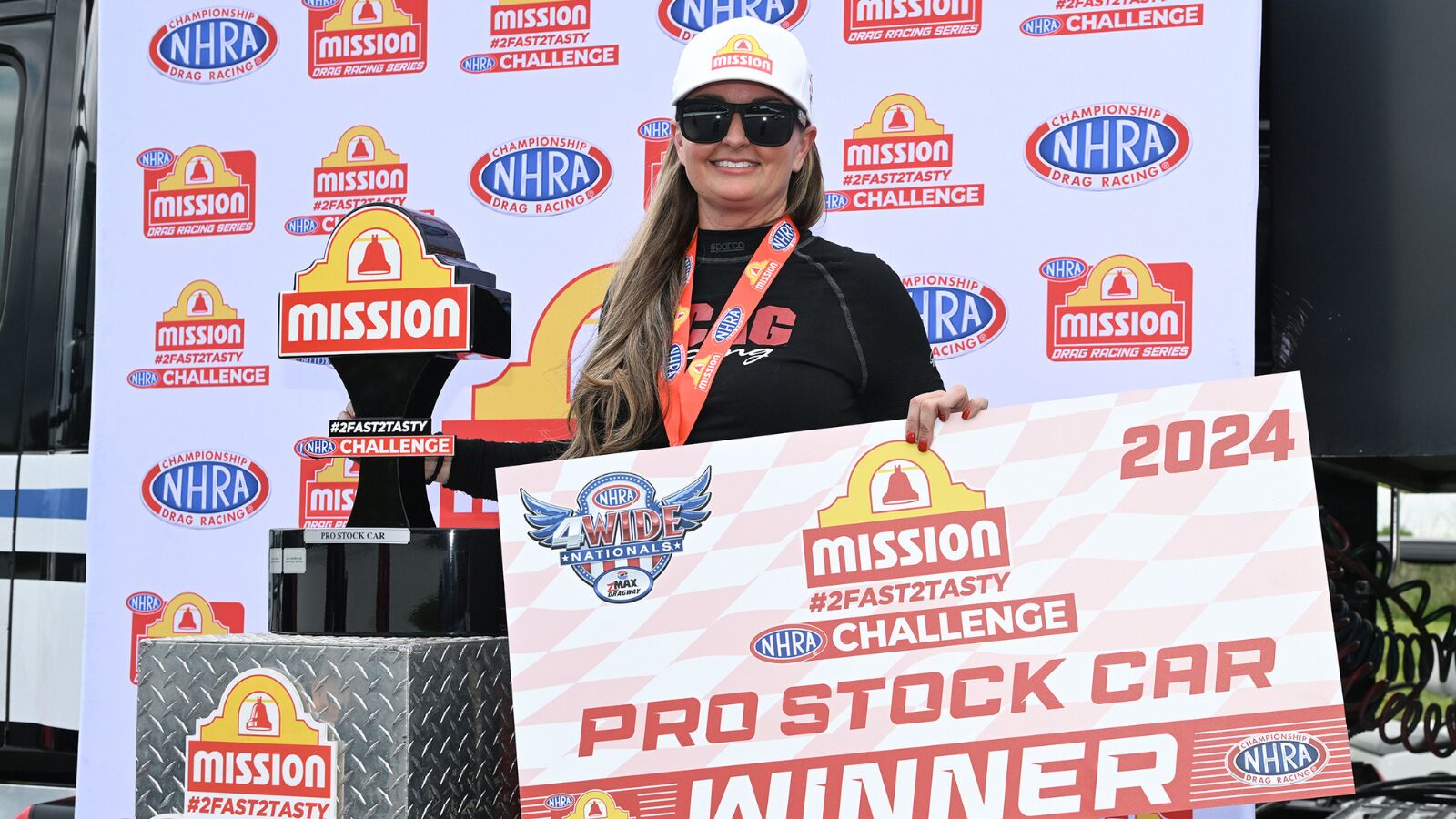 Erica Enders Dominates NHRA Four-Wide Nationals with #2Fast2Tasty Challenge Victory at Charlotte