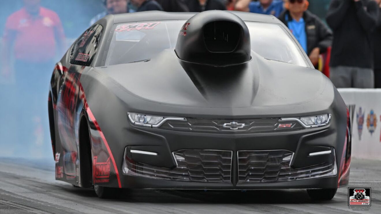 Marcus Butner Pro Mod Sharp Start for JHG Mountain Motor Pro Stock Team: Bo Butner No. 1, Two ...