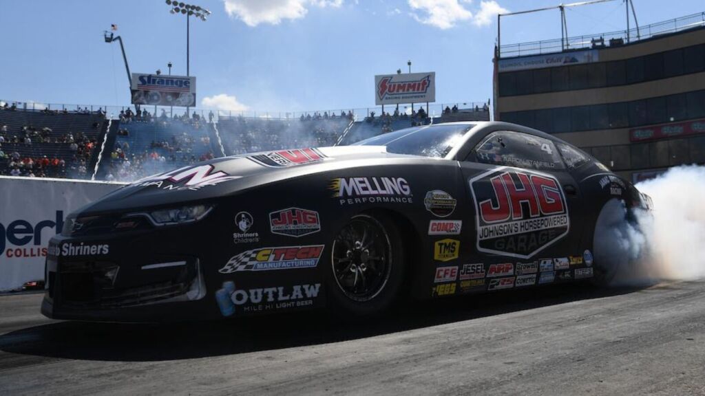 Aaron Stanfield poised for victory at NHRA New England Nationals BVM