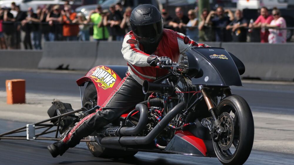 U.S. 131 Next Stop for Spectacular AMRA Nitro Harleys | Drag Illustrated