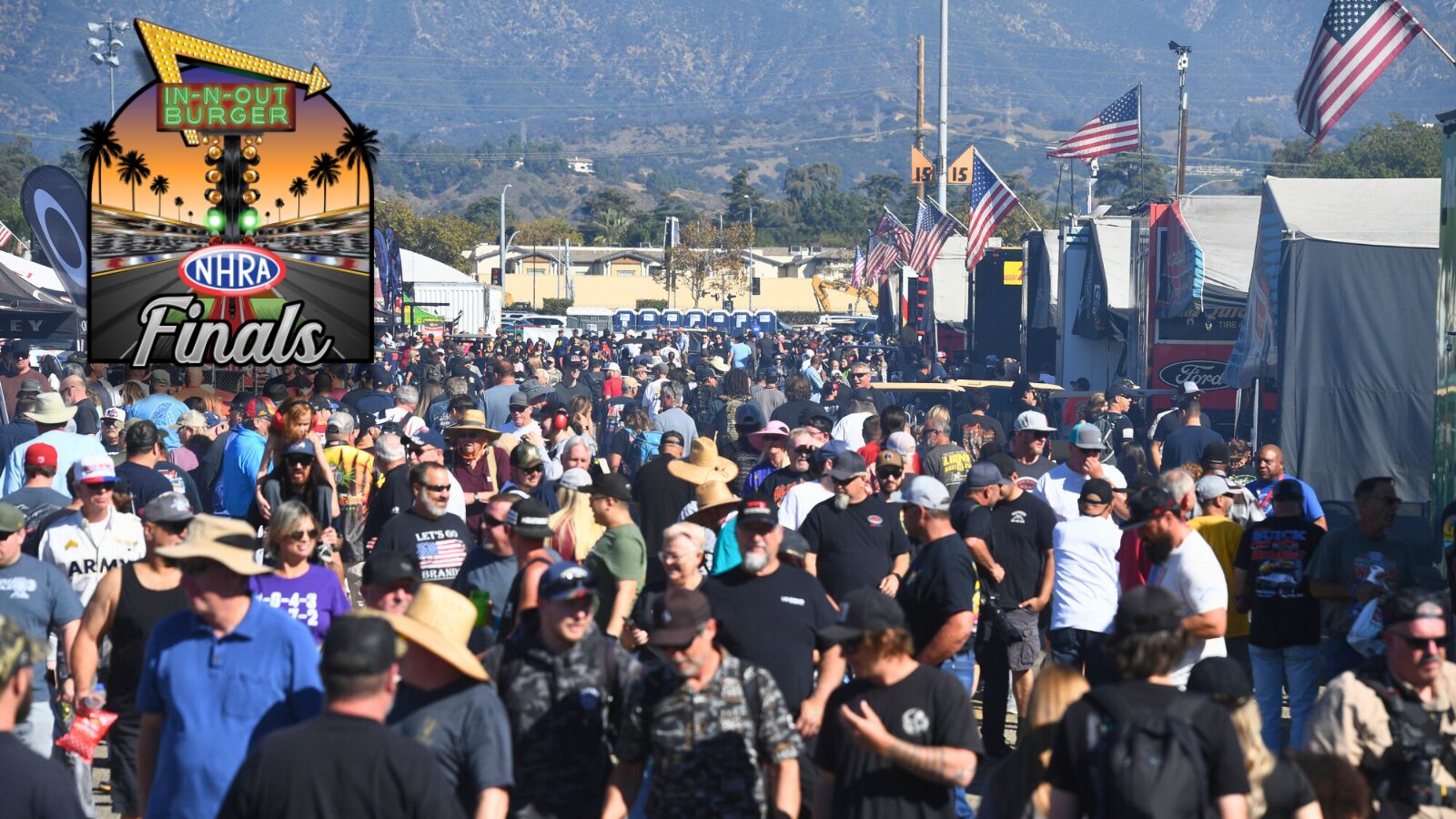 NHRA Celebrates Veterans at InNOut Burger NHRA Finals BVM Sports