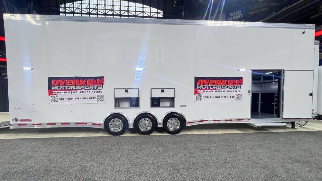 ☆ Customize Towing Race Trailer　【特典会員限定】 Over Kill Motorsports Debuts New Line of Advantage Race Trailers