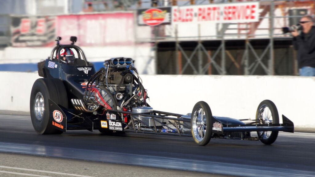 Shawn Van Horn Debuts New Top Fuel Ride at Famoso's Test and