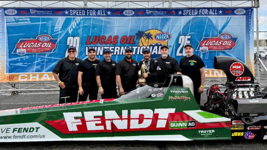 Anthony Troyer Captures First Top Alcohol Dragster Victory at the