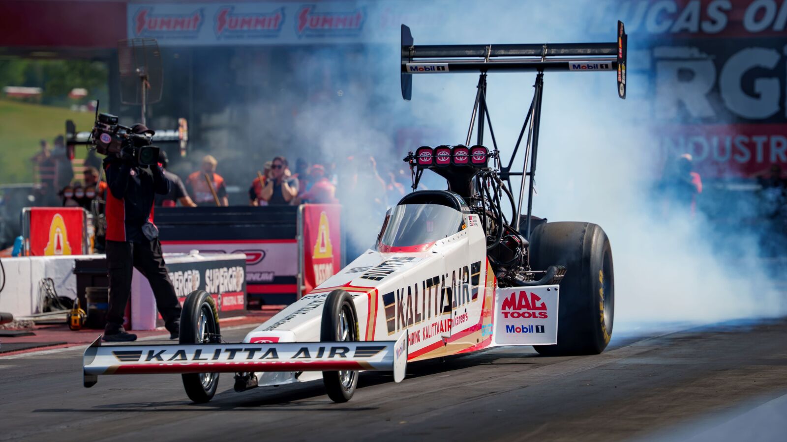 Shawn Langdon Reaches NHRA Semifinals at Thunder Valley