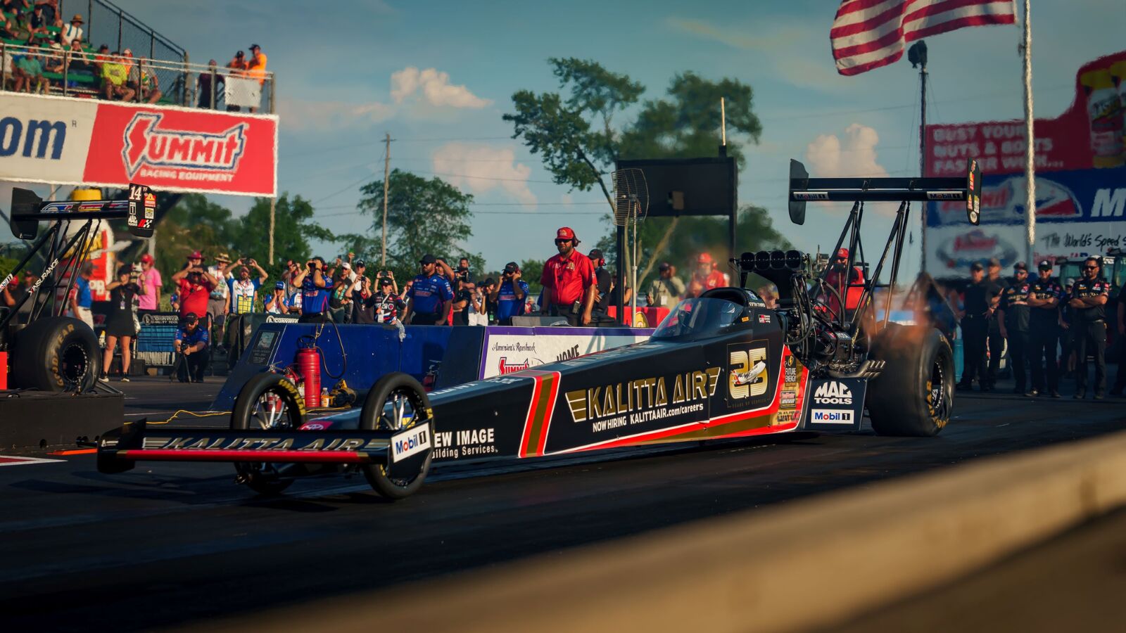 Shawn Langdon Reaches NHRA Norwalk Semifinals; Doug Kalitta