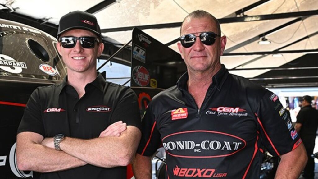 Hunter & Chad Green Record Personal Best Funny Car Speeds at NHRA