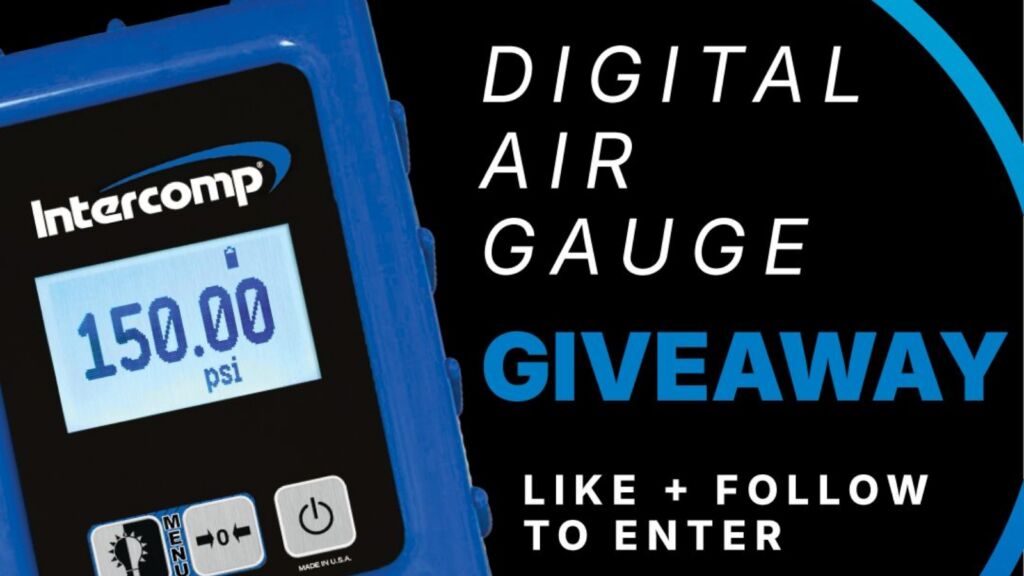 Follow Intercomp on Instagram, Win a Digital Air Gauge | Drag Illustrated