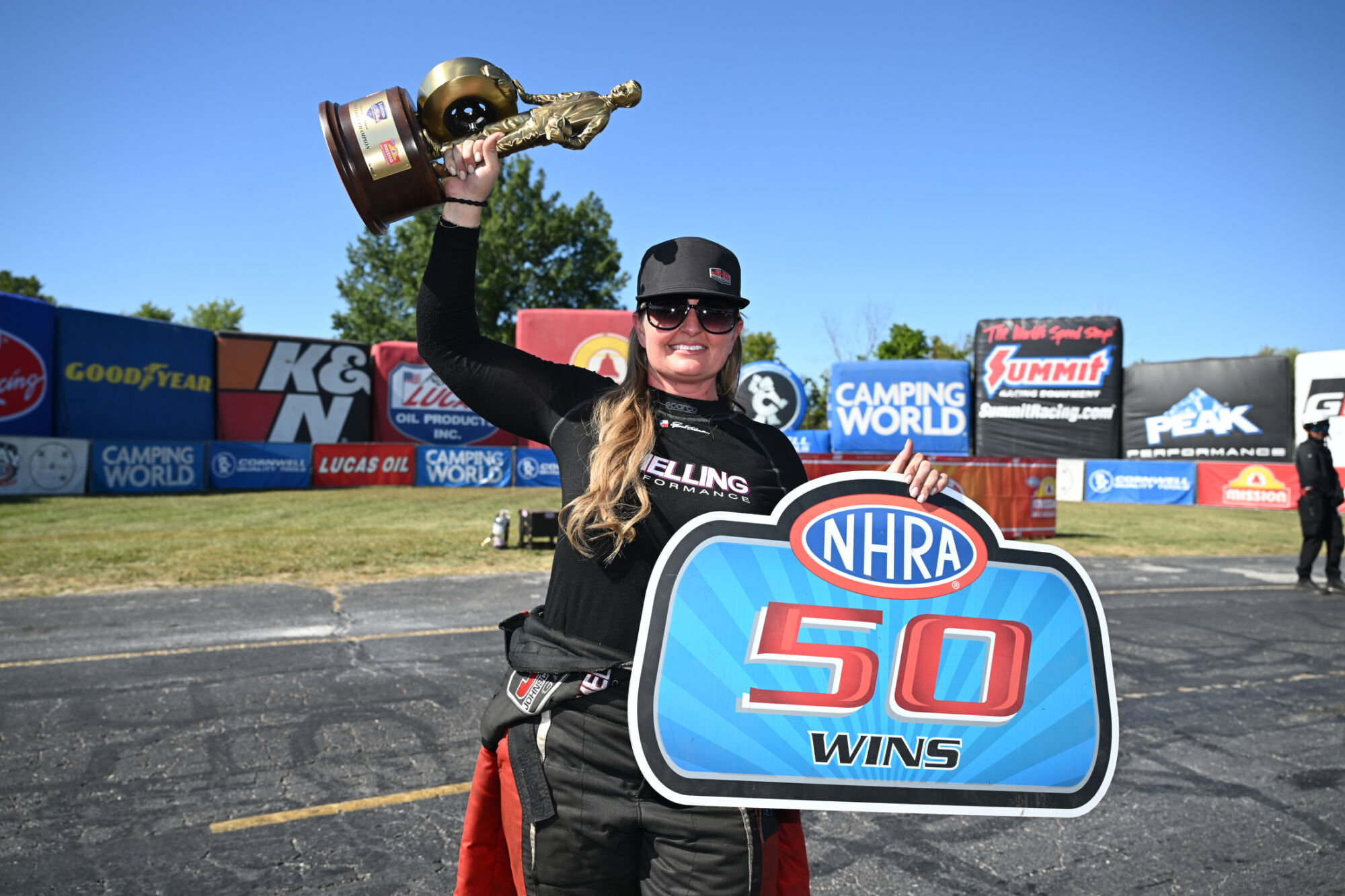 Ashley, Prock, Enders and Herrera Win Cornwell Quality Tools NHRA
