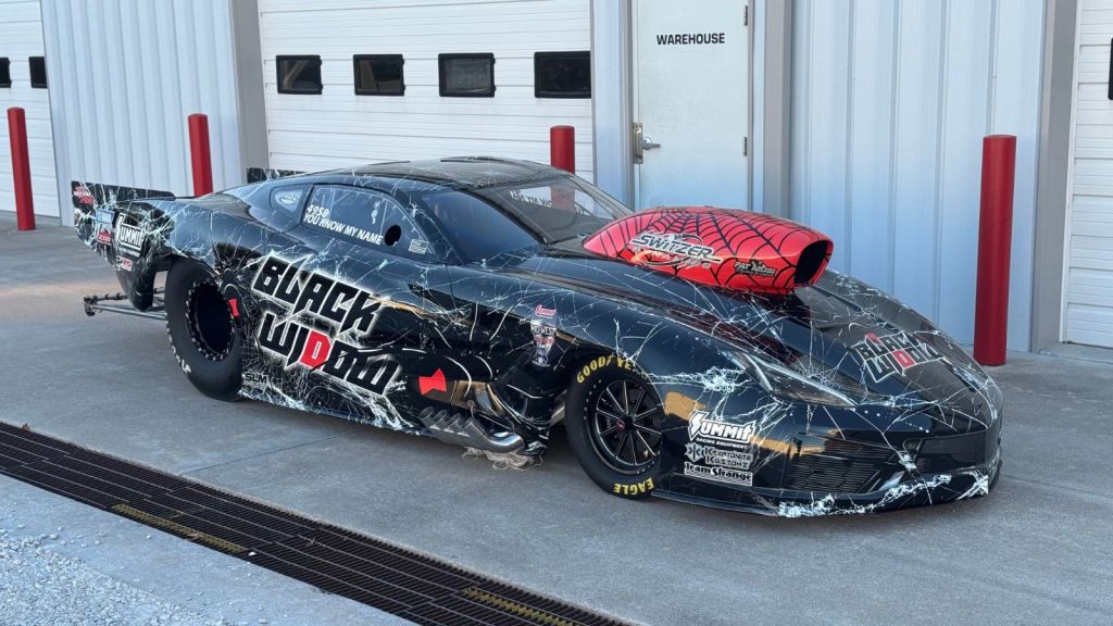 Keith Haney Unveils New “Black Widow” Pro Mod Corvette, Sets