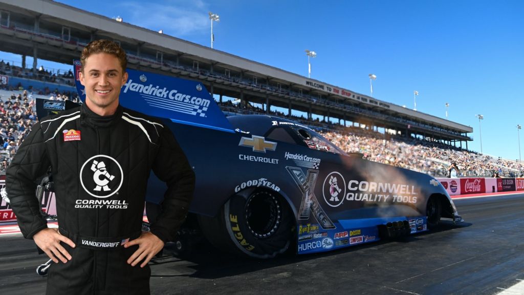 John Force Racing Names Jordan Vandergriff Driver of Cornwell