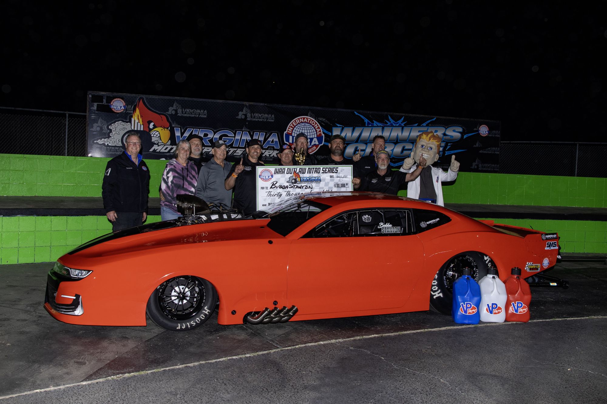 Bubba Stanton Sets IHRA Outlaw Pro Mod ET Record, Rolls to Win at Virginia Motorsports Park