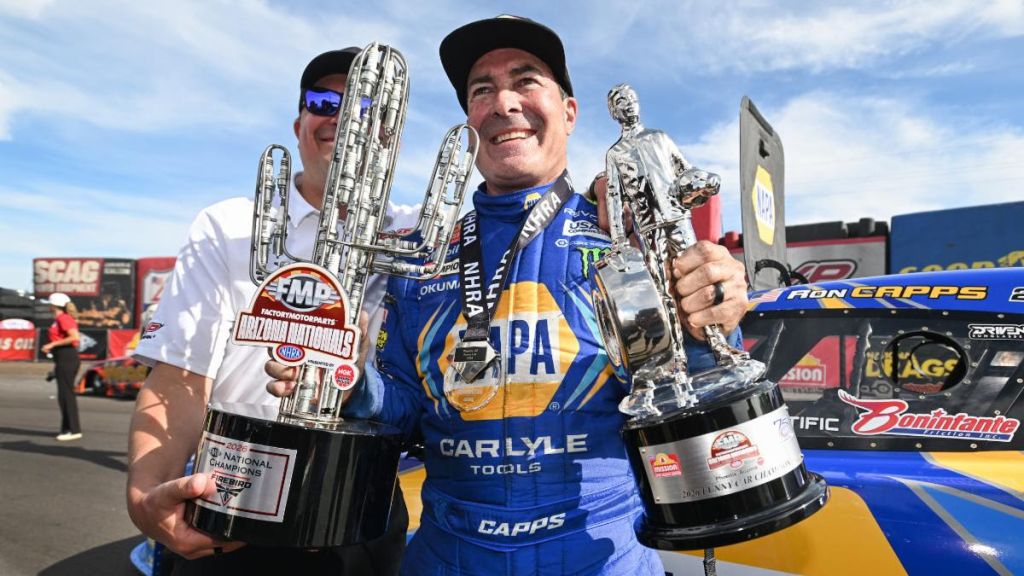 Ron Cappa Ron Capps has Sights on Win at 1,000th Funny Car Race at Lucas Oil NHRA ...