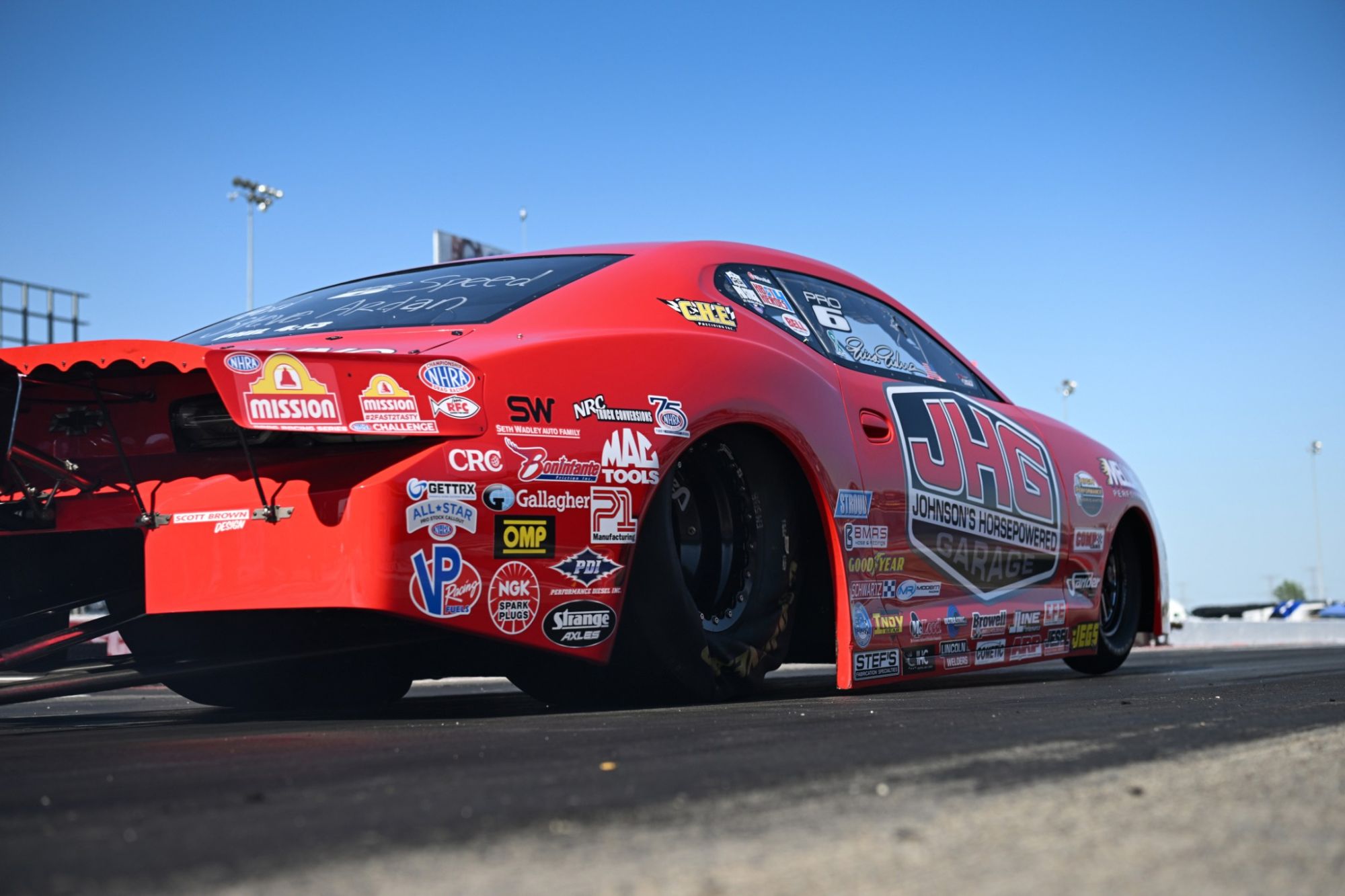 Erica Enders takes provisional Pro Stock No. 1 at the 2026 NHRA Route 66 Nationals for Elite Motorsports.
