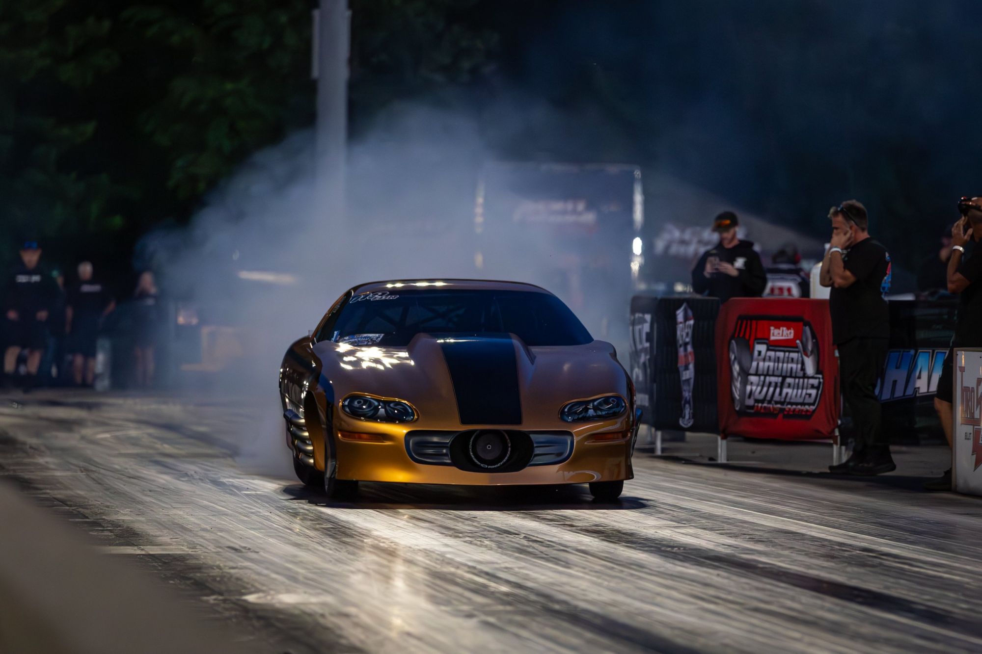 Unidentified (gold 4th-gen Camaro) at the 2026 Shakedown XXIII at M'Town