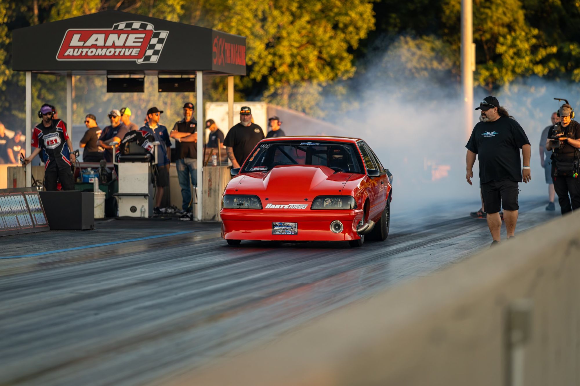 Unidentified (Harts Turbo Fox-body Mustang) at the 2026 Shakedown XXIII at M'Town