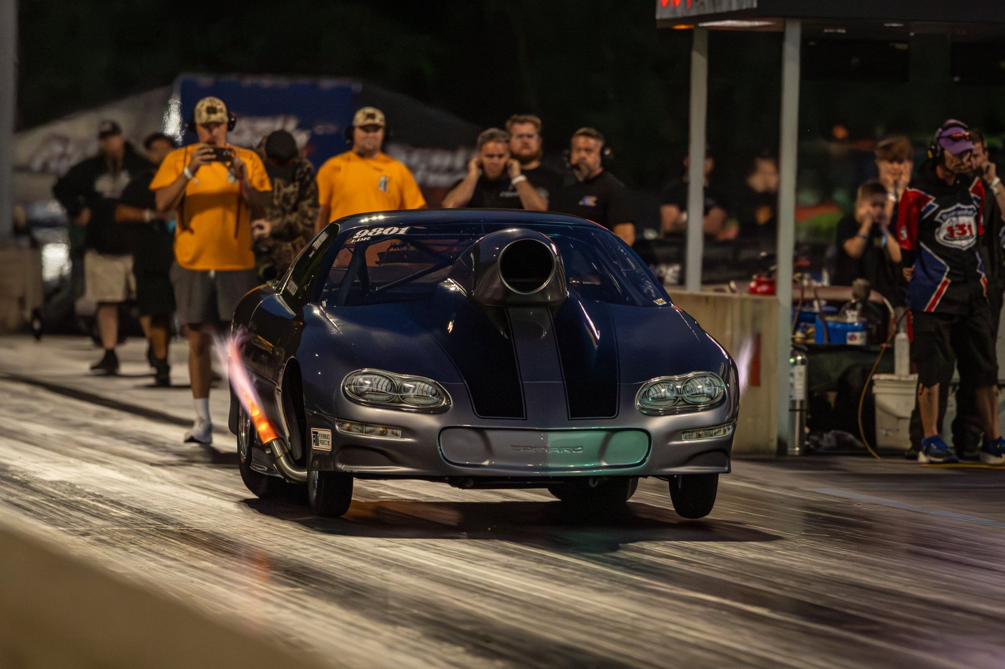 Unidentified (silver 4th-gen Camaro) at the 2026 Shakedown XXIII at M'Town