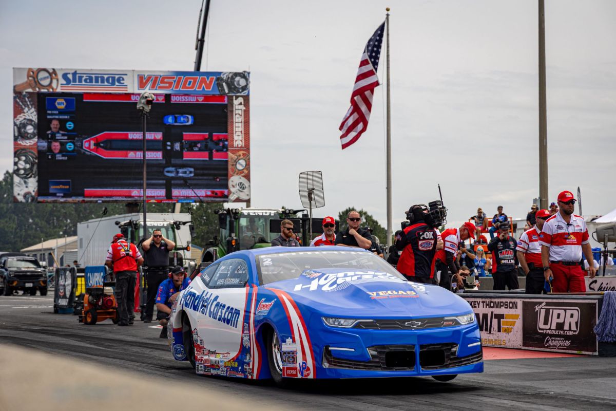 Peachy Start for Greg Anderson and HendrickCars.com with Provisional No ...